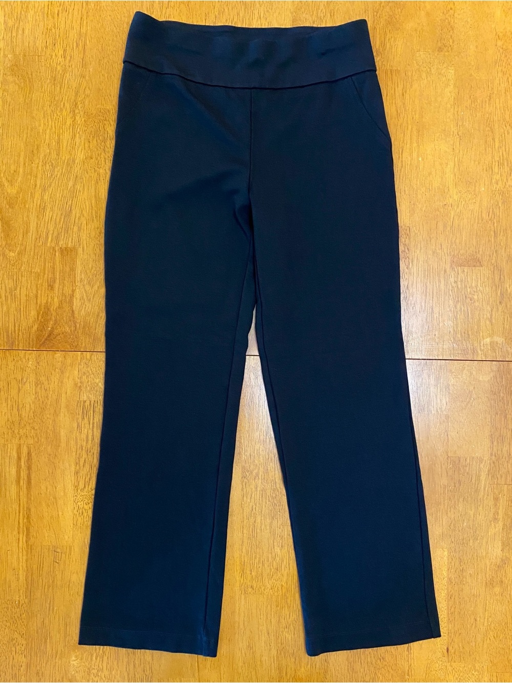 Dear Scarlett- Magic Pants, Ankle Straight Leg, Black, Sz Medium